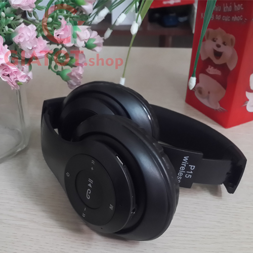 Tai Nghe Wireless HeadPhone P15 4.1 + EDR SmartTNT