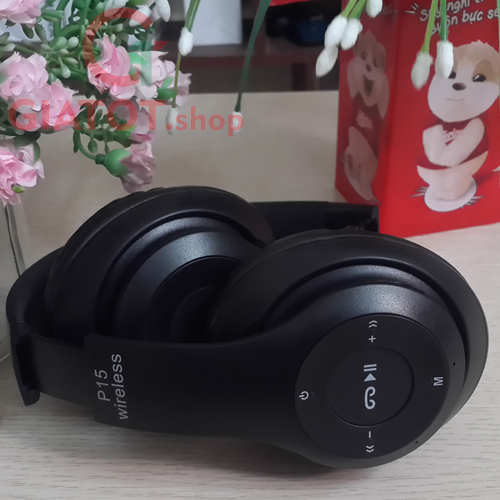 Tai Nghe Wireless HeadPhone P15 4.1 + EDR SmartTNT