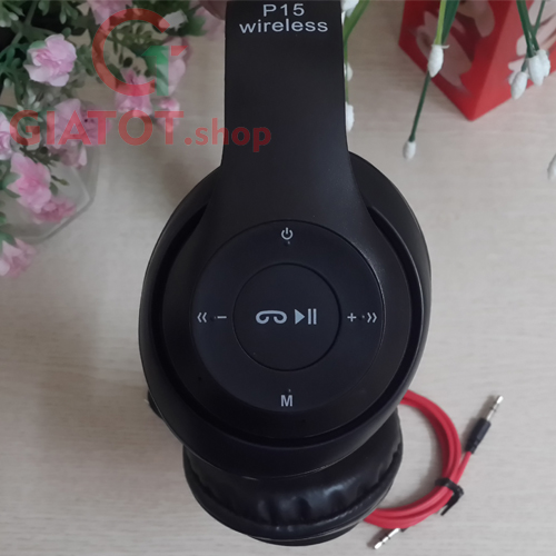 Tai Nghe Wireless HeadPhone P15 4.1 + EDR SmartTNT