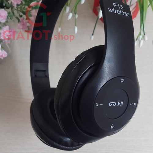 Tai Nghe Wireless HeadPhone P15 4.1 + EDR SmartTNT
