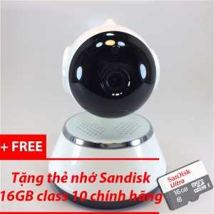 Camera wifi mini GIATOT.shop HD-720P V380 tặng thẻ nhớ 16GB