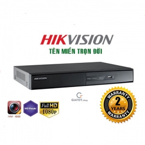 Đầu ghi hình camera Hikvision 4 kênh HD DS-7204HGHI-F1 chính hãng