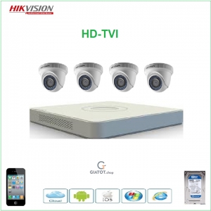Đầu ghi hình camera Hikvision HD 8 kênh DS-7108HGHI-F1 chính hãng.