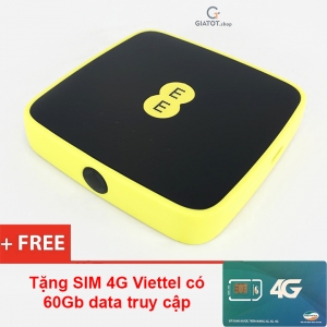 Bộ Phát Wifi Di Động MINI 4GEE LTE tặng Sim 4G Viettel 60Gb/tháng