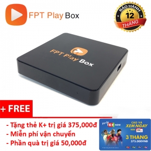 FPT Play Box Model 2018 tặng thẻ K+ 3 tháng