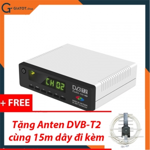 Đầu thu kỹ thuật số DVB T2 VNPT Igate T201HD chính hãng tặng kèm bộ anten