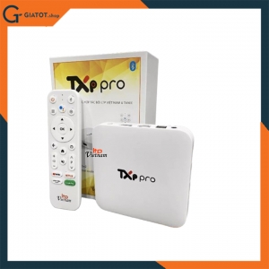 Tivi Box TXP-Pro Plus 5G điều khiển giọng nói xem truyền hình bản quyền