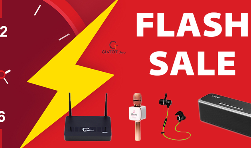 Giới thiệu về chương trình flash sales hàng tháng tại GIATOT.shop